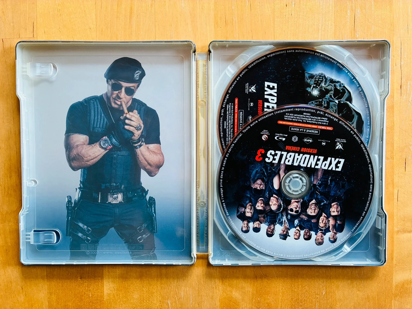 Steelbook Blu-ray Expendables 3 Sylvester Stallone. – photo 2